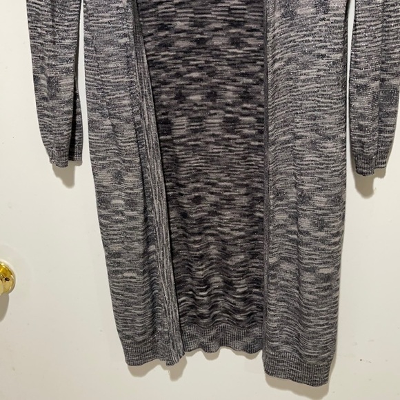 Gray Glitter Cardigan Ladies Large - Picture 3 of 9